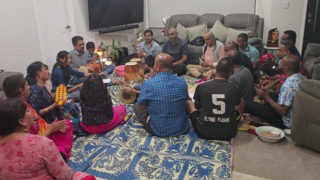 Fiji faag by Shreya Deo  #livemusic 4 Feb 2025, Dholak by 10 yr old Virat Deo