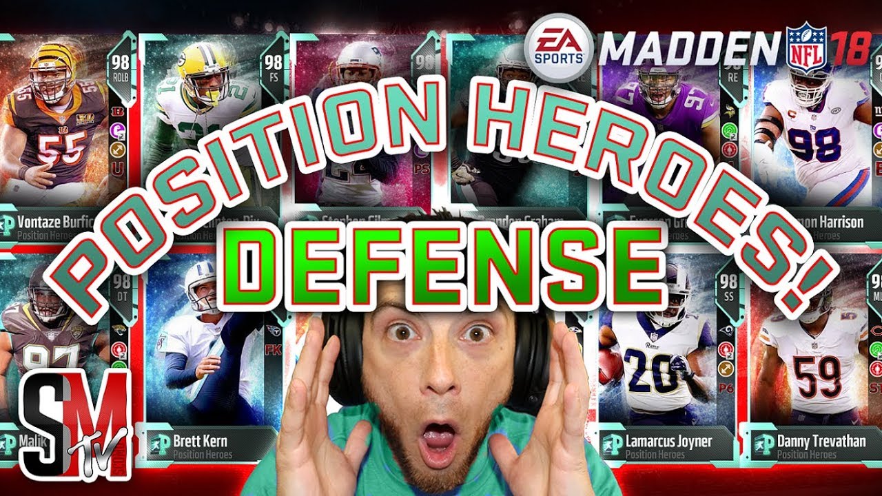 Defensive Position Heroes! Sparkle Cards! Madden NFL 18 Pack Opening