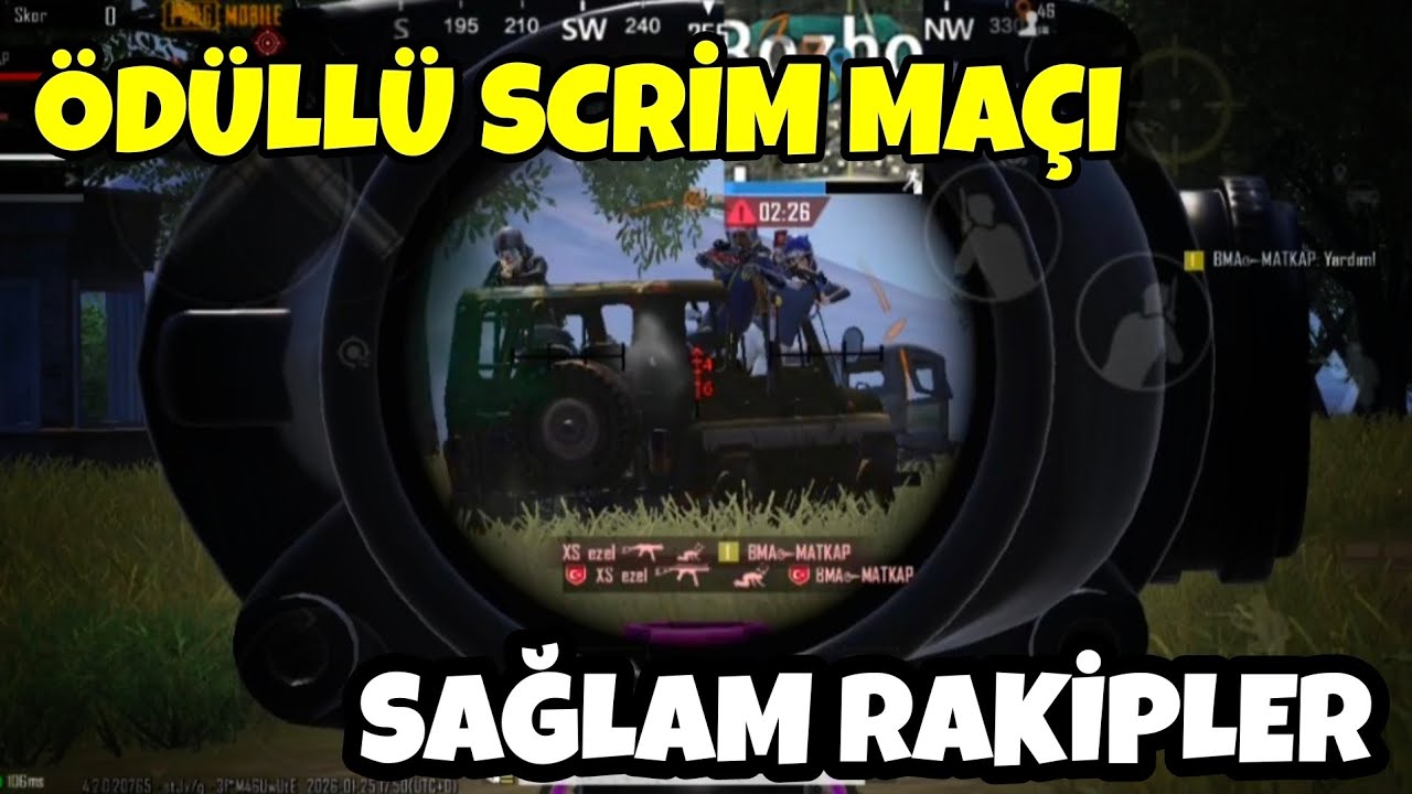 Ödüllü SCRİM maçı (sonu kötü bitti) #13flexxs #pubgmobile #scrims #esports 