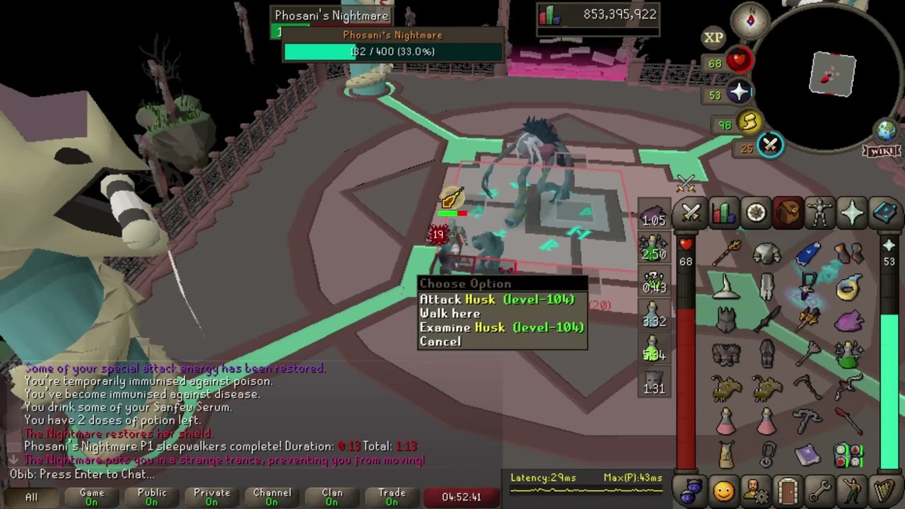 OSRS Phosani's Nightmare 4:12