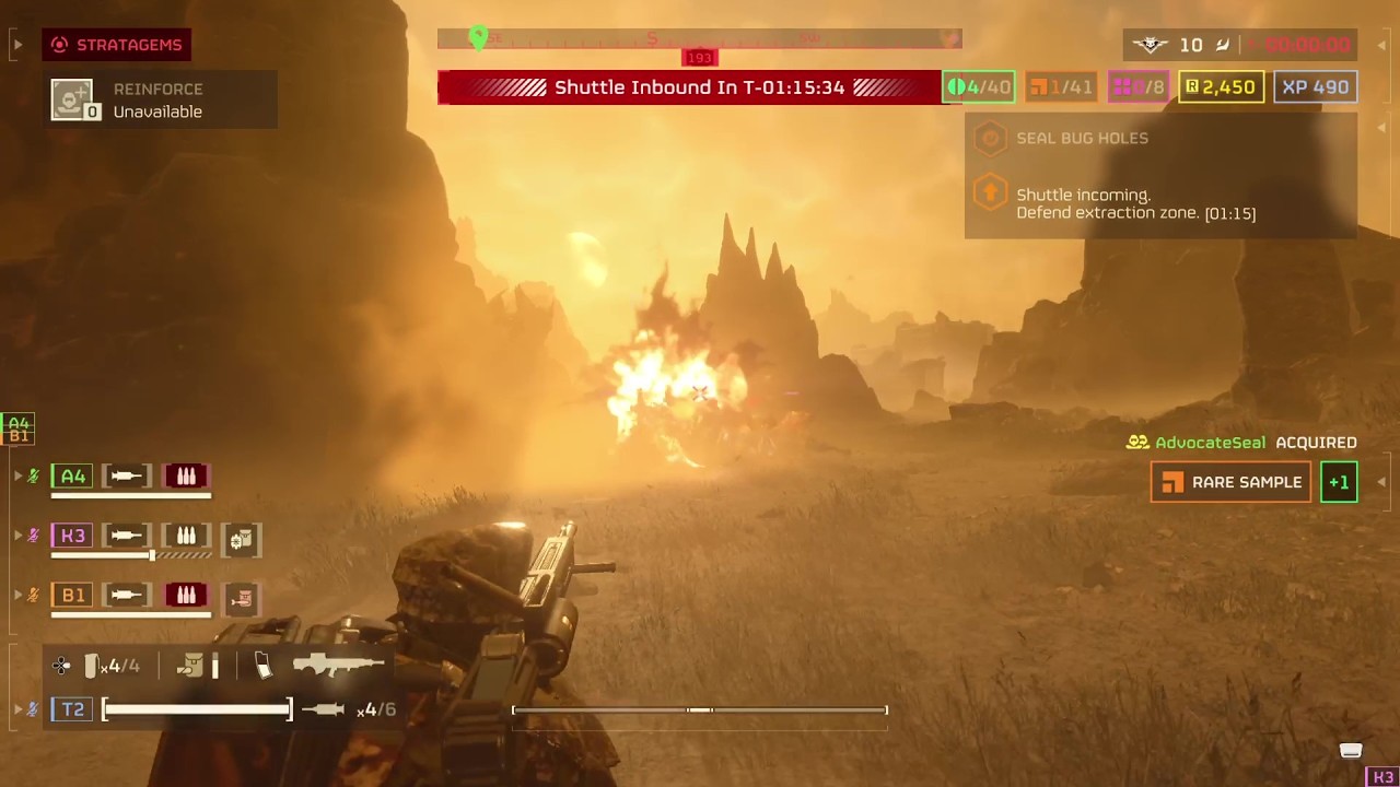 helldivers 2 super helldive 320 kills 0 deaths gloom blitz