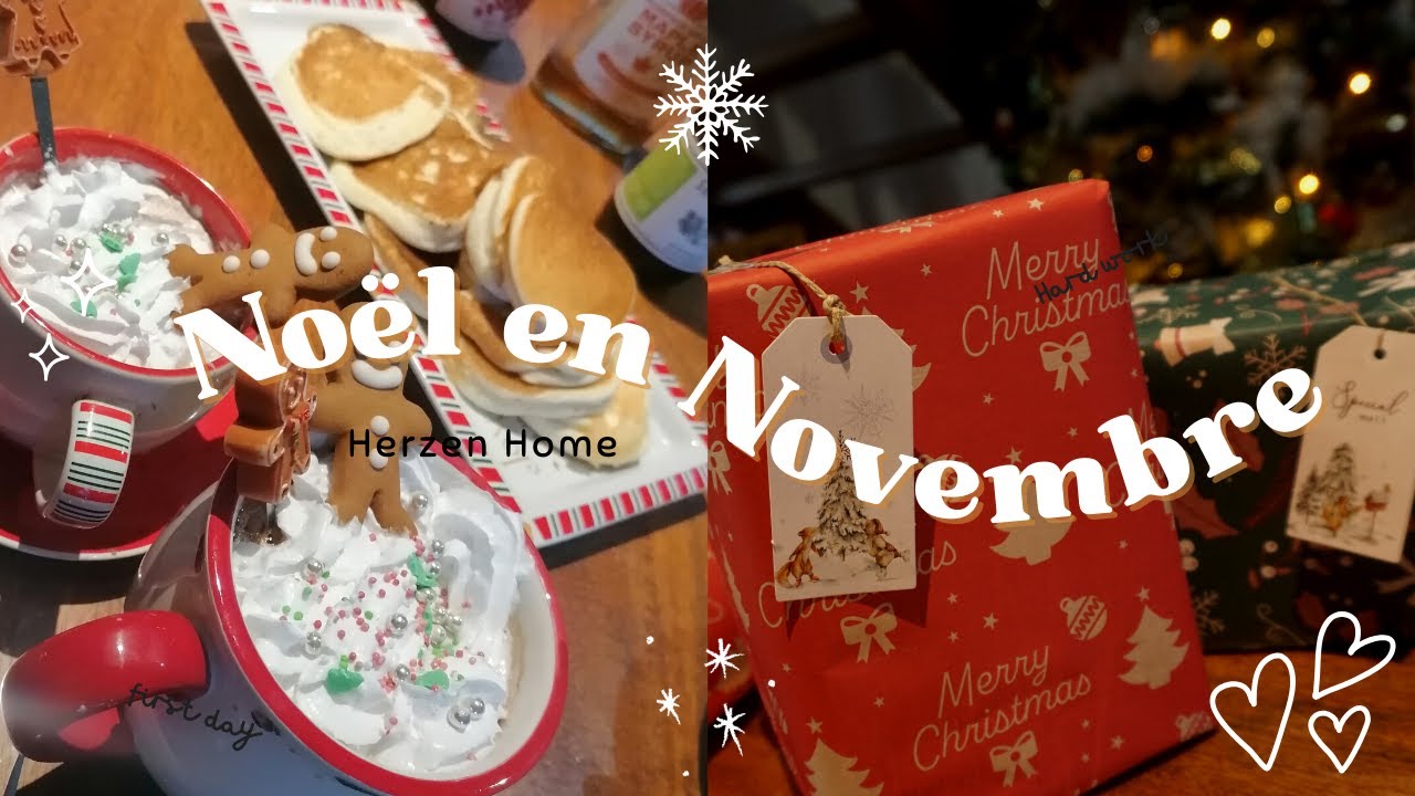 Les traditions de Novembre ♥ Vlog cosy d'hiver