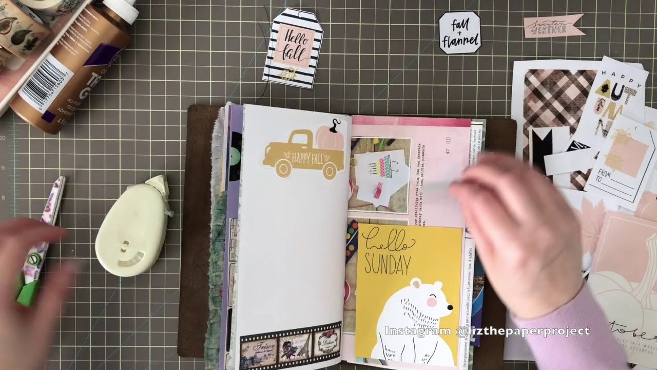 Creative Journal With Me - Fall Theme - 😊🍂