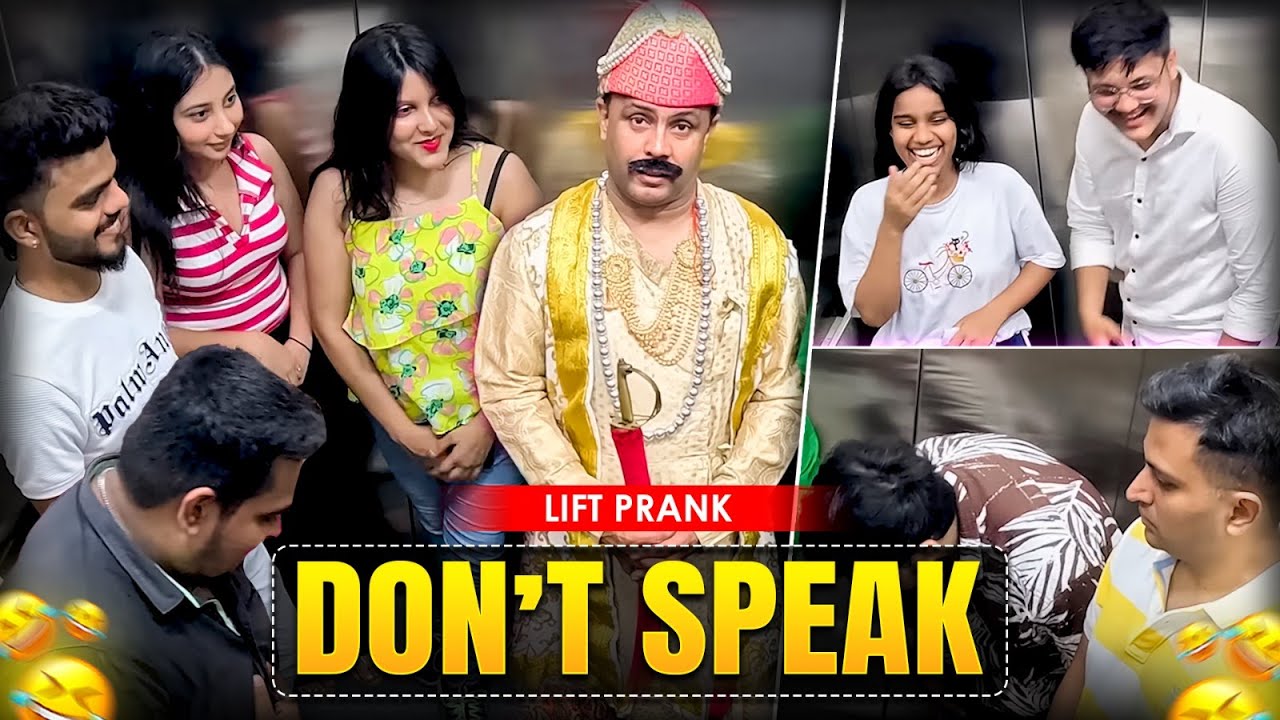 Don't Speak | Lift Prank 42 | RJ Naved
