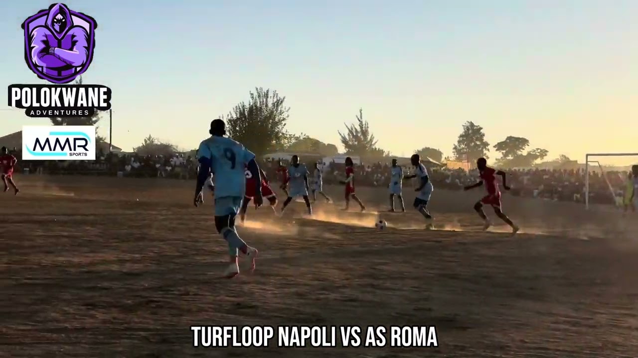 HIGHLIGHTS : Turfloop Napoli v AS Roma | Stanley Molele Foundation | Makotopong