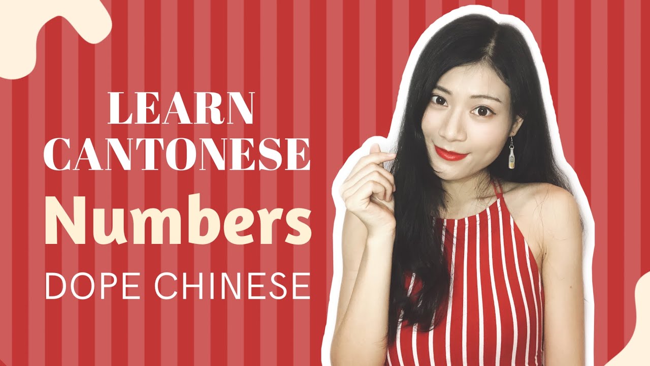 LEARN CANTONESE 数字 Numbers 1 to 10 in Cantonese 🔢🤟👋| Dope Chinese
