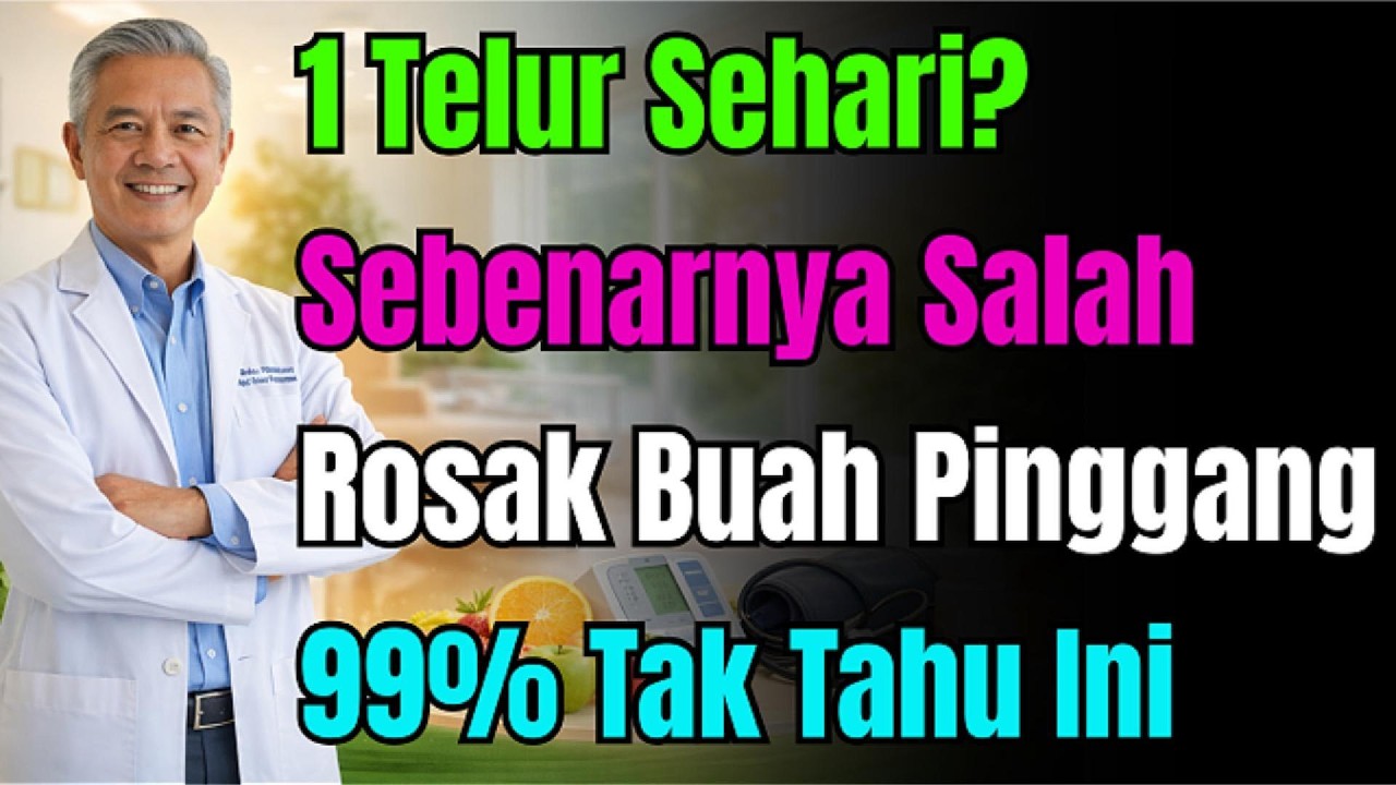 Telur Musuh Atau Kawan Buah Pinggang? Ketahui Kesan Makan Telur Hari-hari & Nisbah Protein.
