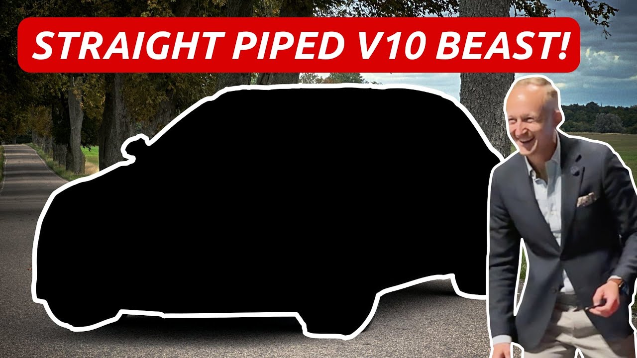 Surprised on my 40th birthday with my dream car! 🤯 *V10 POWER!*