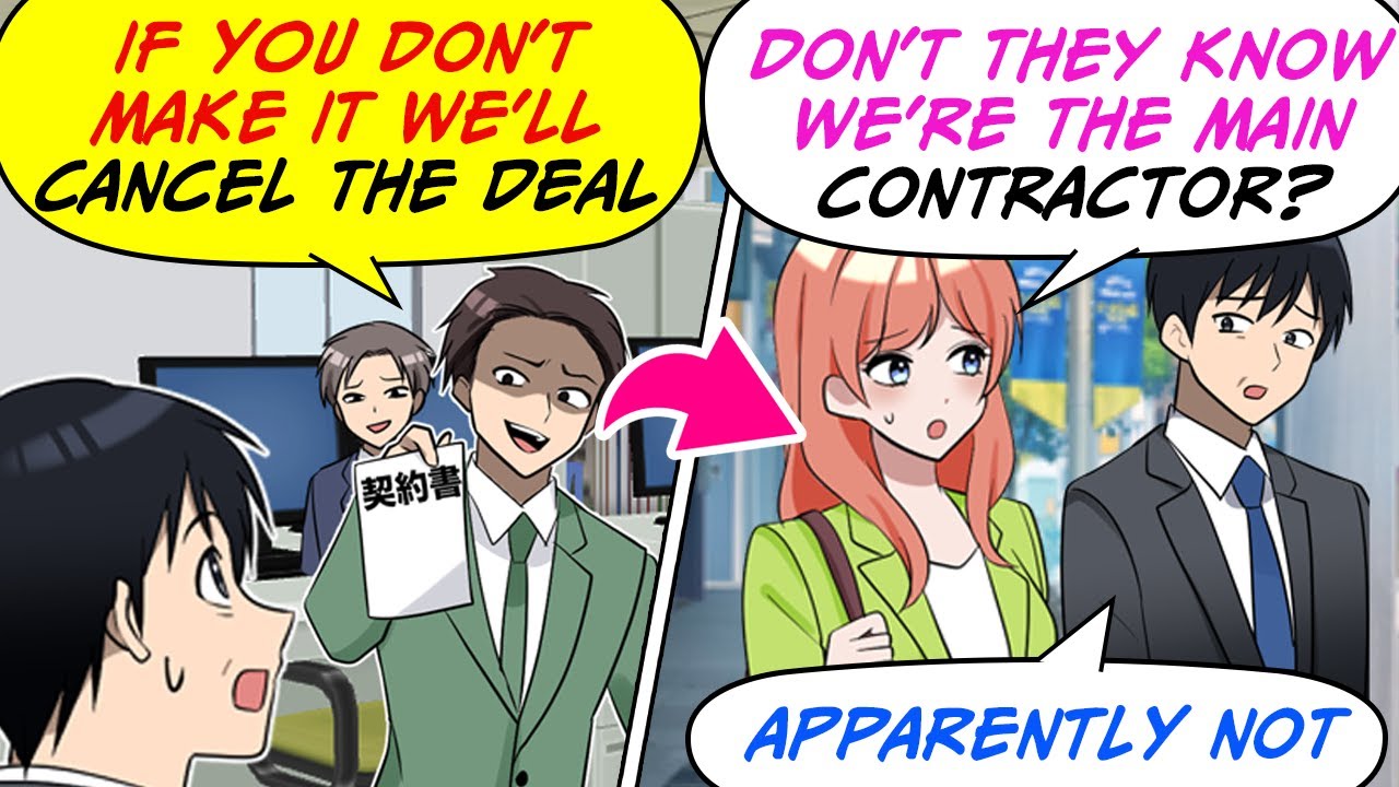 [Manga Dub] Client threatened to cancel $50M deal, but we're their main contractor...!? [RomCom]
