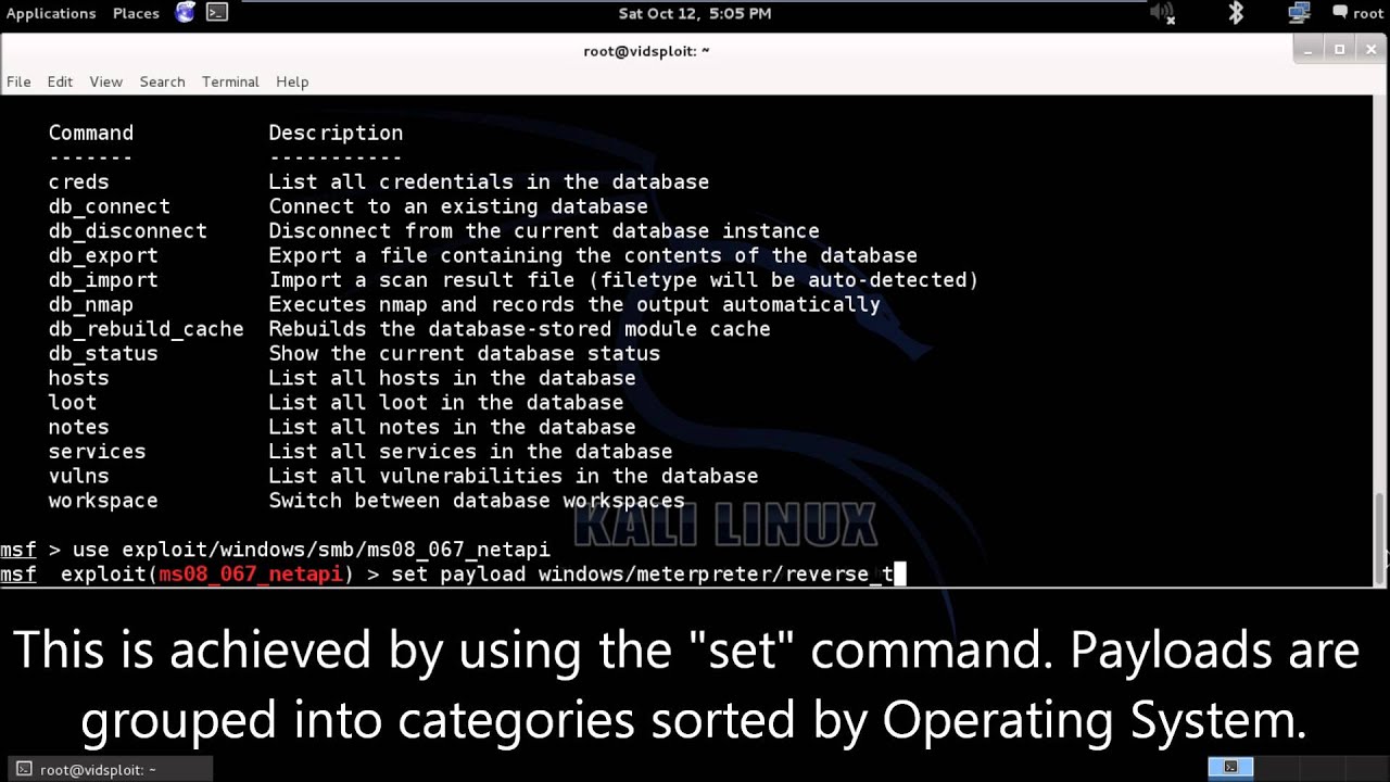 msfconsole basics