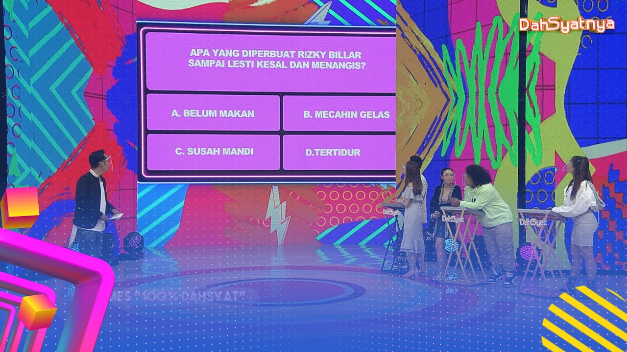 Kuis Seputar Selebriti Bikin Ngakak | DAHSYATNYA 2021 EPISODE 203 PART 1