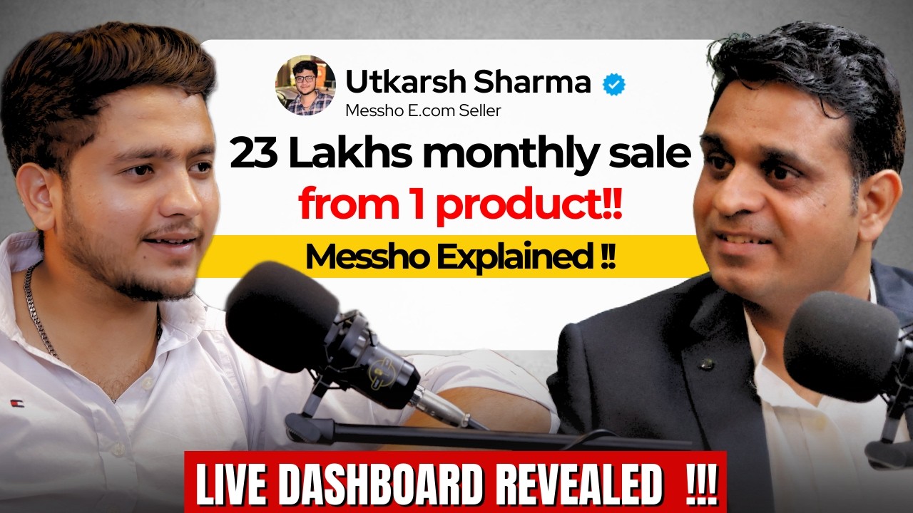 21-Year-Old Reveals How He Makes Lakhs Selling Bags on Meesho | Ecom Success Story