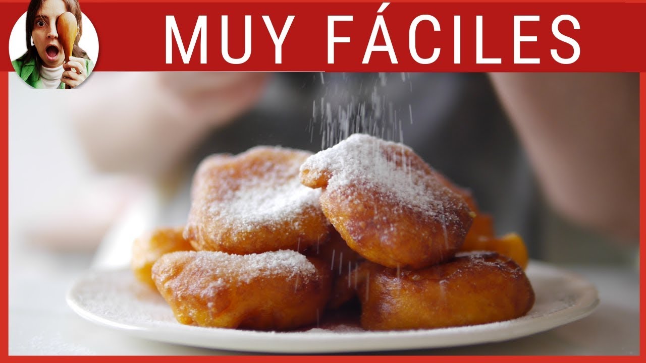 BUÑUELOS DE CALABAZA SIN AZUCAR - Recetas de Halloween