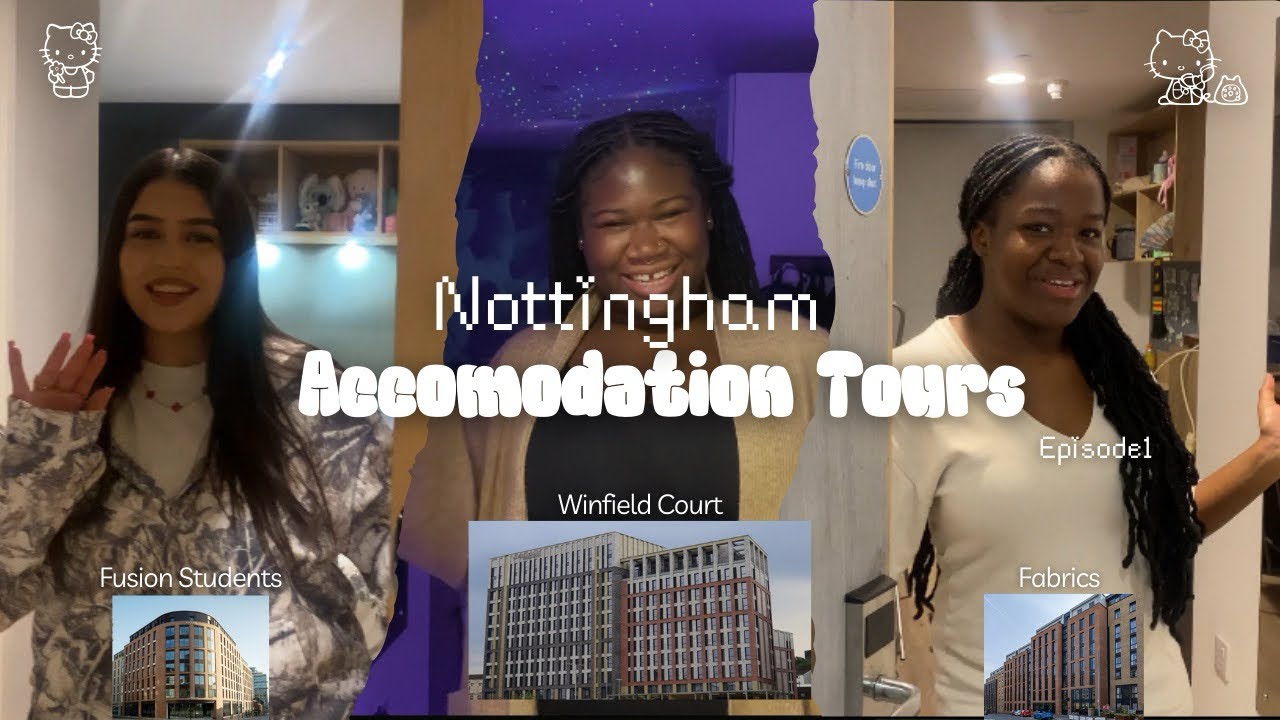Nottingham Accommodation Tours | Ep.1 | Fusion Students, Winfield Court & Fabric