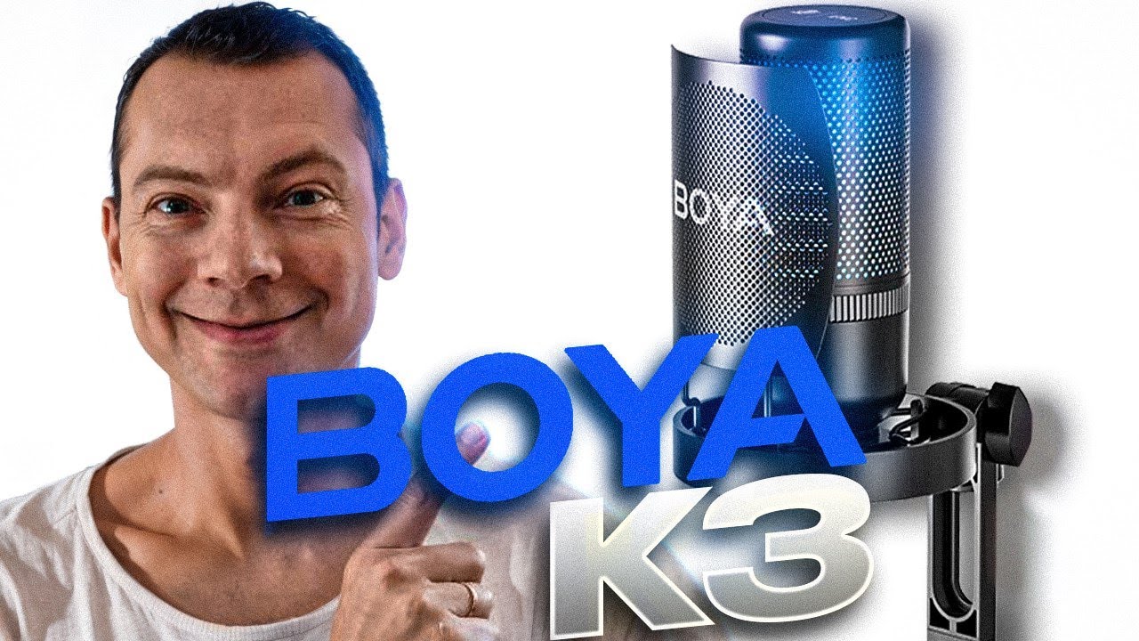 USB микрофон BOYA K3. Младший в серии, но МОЖЕТ!