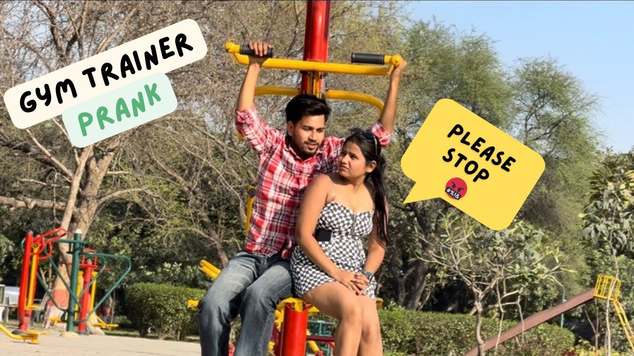 Gym Trainer Prank On Cute Girl 🤣 | Fake Gym Trainer In  Public Gym | Prank On Cute Girl #gym #prank 
