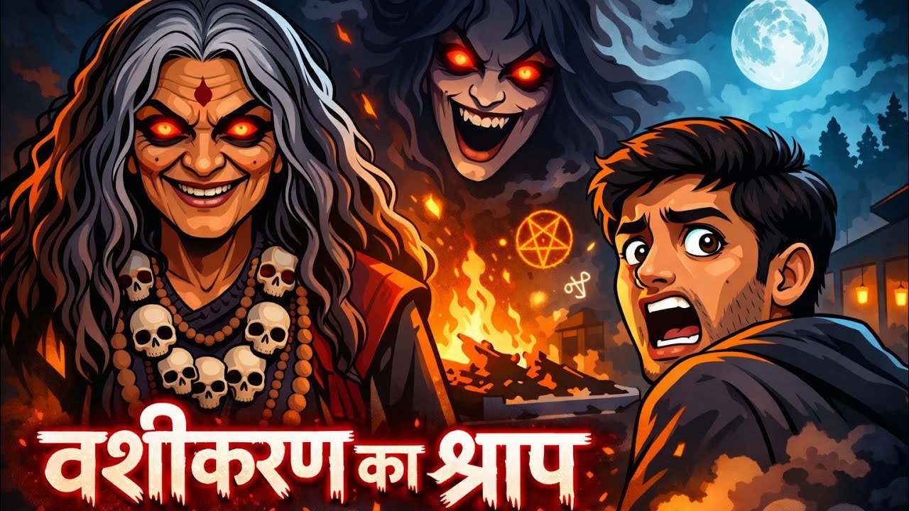 वशीकरण का श्रापकाला जादू || Horror_MoralStory #ghoststoryhindi 