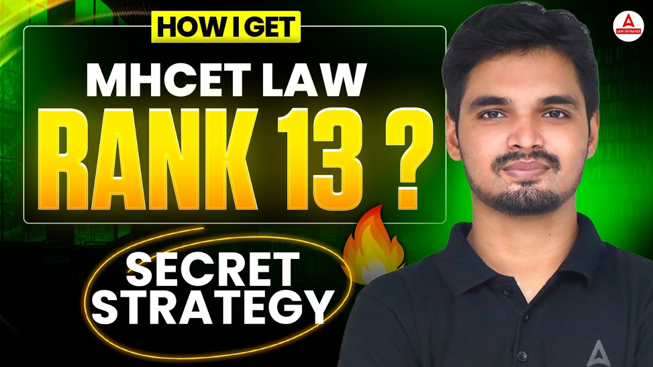 How I Get MH CET Law Rank 13 | MH CET Law Strategy, Preparation Plan, Syllabus & Top Law Colleges