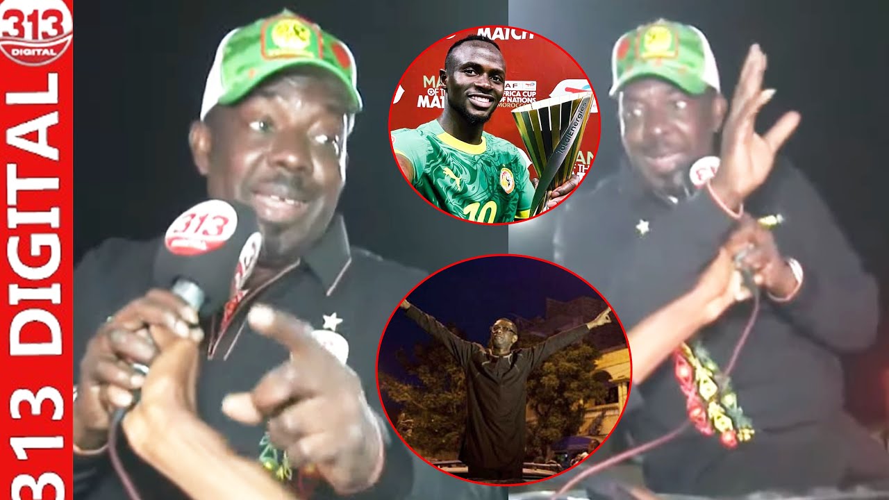 Mbaye Diéye Faye, Youssou Ndour jubilent après la victoire du Sénégal, deuxième coupe d’Afrique