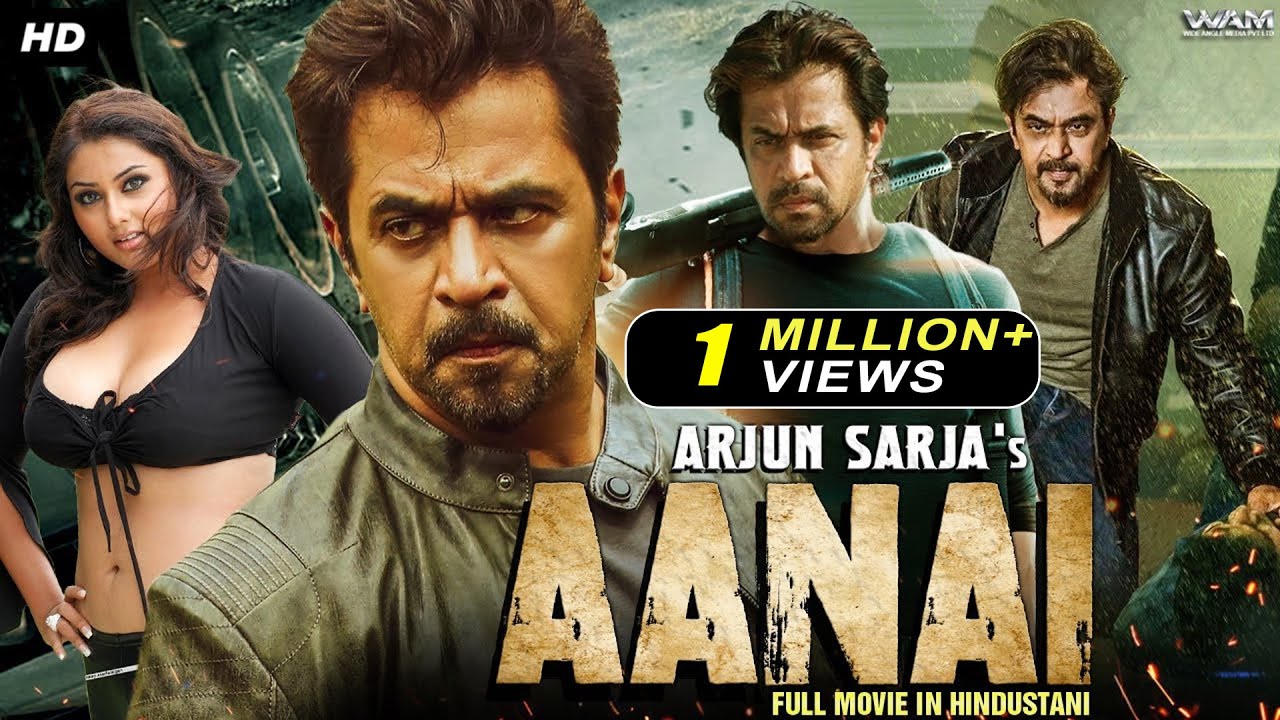 Arjun Sarja's AANAI - South Indian Full Action Movie Dubbed In Hindustani | Namitha, Vadivelu