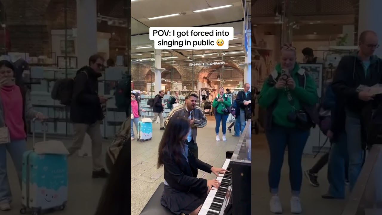 had a lil jam after this icl 😅#singing #shorts #publicreaction #cover