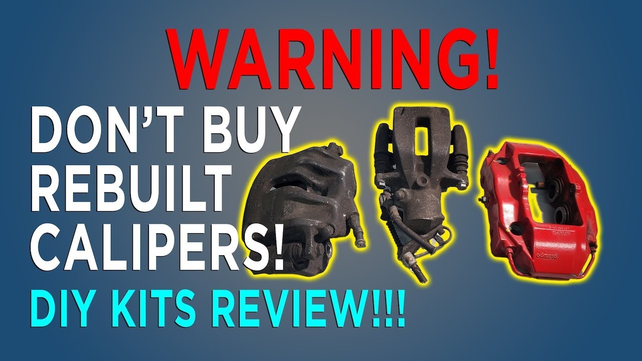 BRAKE CALIPER REBUILD KITS.  REBUILD YOUR OWN.