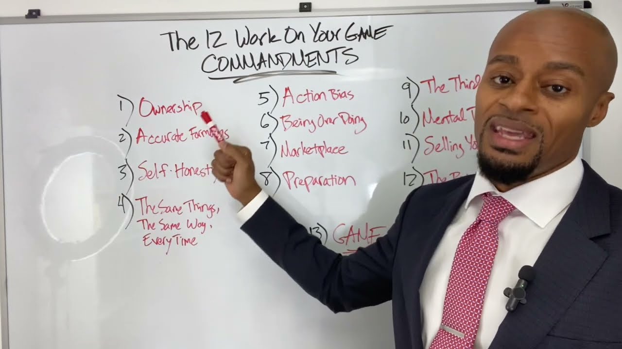 The 12 &ldquo;Work On Your Game&rdquo; Commandments