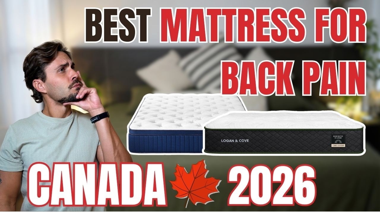 Best Mattress for Back Pain Canada 2026 - Don't Buy Until You See This