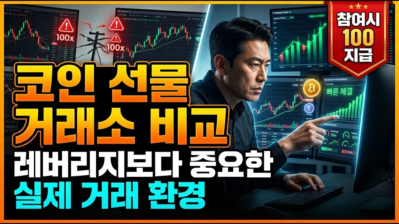 코인 선물 거래소 비교, 레버리지보다 중요한 실제 거래 환경 #코인선물거래소