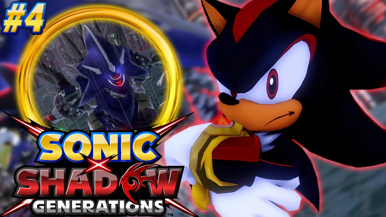 🦔 Sonic X Shadow Generations - Parte 4! ⚔️¡Enfrentamos a Metal Overlord! 🦾