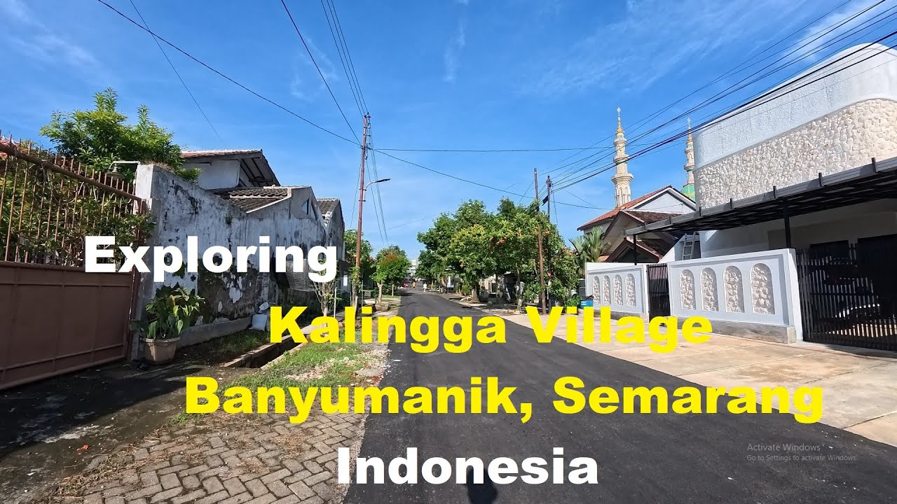 Blusukan Perkampungan Kalingga, Banyumanik, Semarang, Indonesia