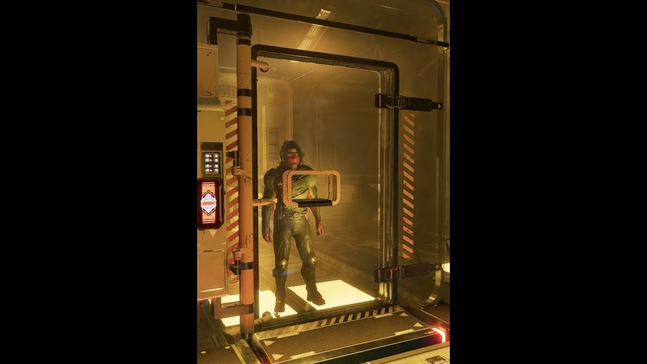 This is what happens to Jack Flag when you release him from prison in Guardians of the Galaxy.