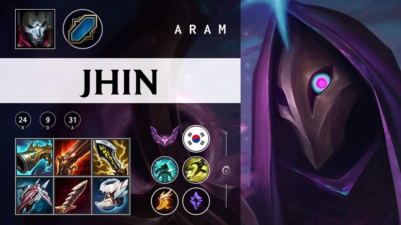 Jhin ARAM - KR Master Patch 26.05