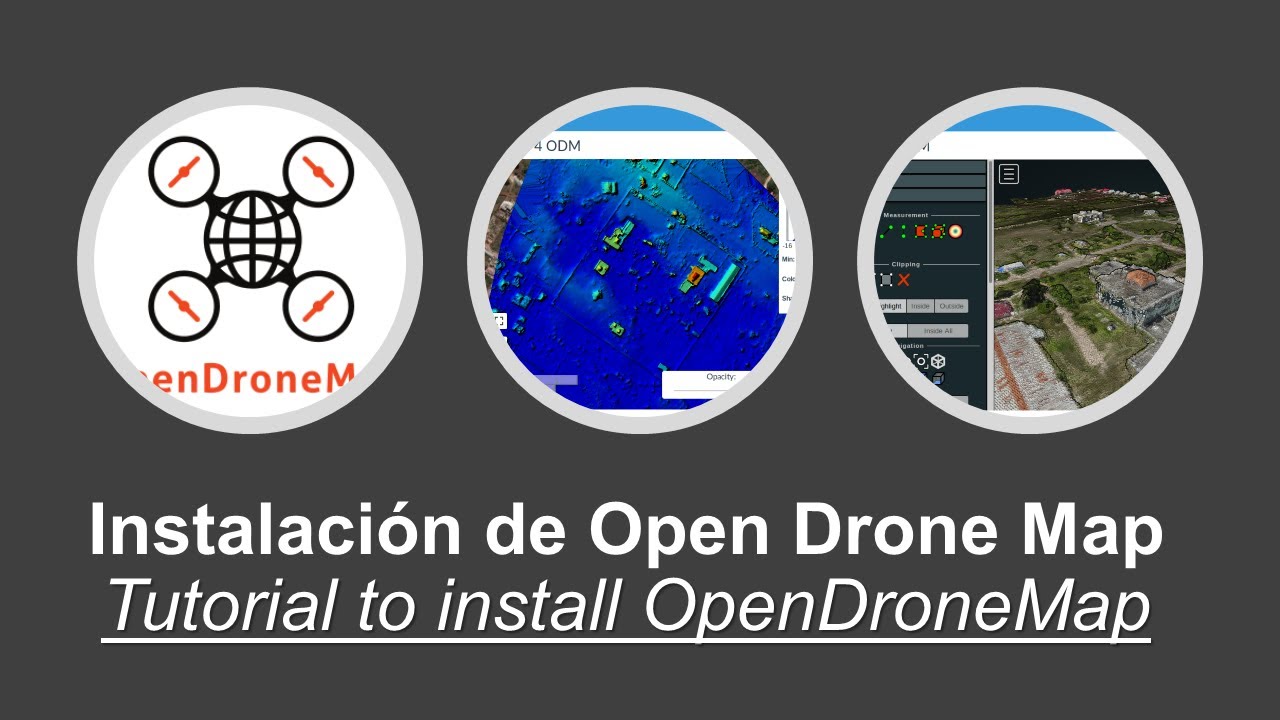 Tutorial de instalación de OpenDroneMap (ODM) en Windows  | Tutorial to install OpenDroneMap