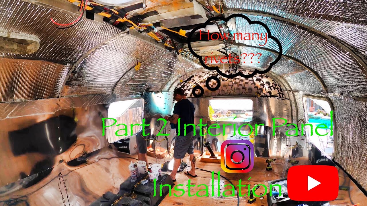 Airstream Interior Panel Installation (Part 2/3)