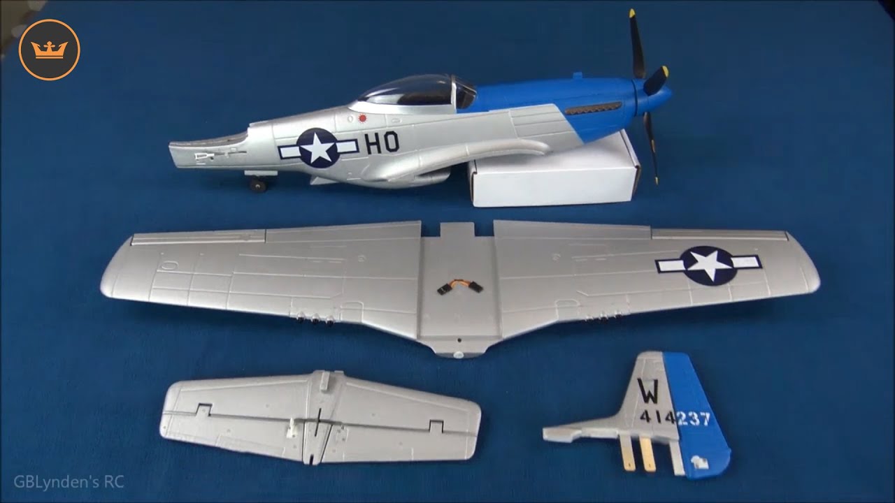 H-King P-51D Moonbeam McSwine Unboxing Review - Community Content - GBLynden's RC