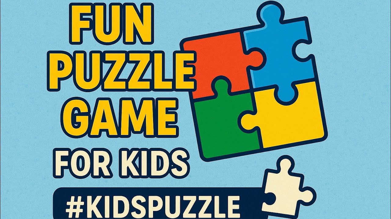 Fun Puzzle Game for Kids | Brain Teaser Challenge  #KidsPuzzle