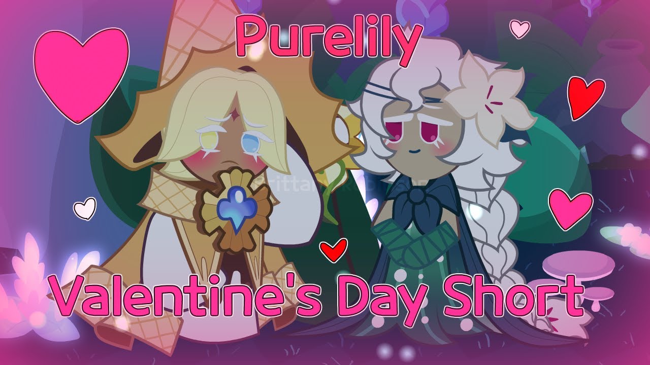 🍪💝🍦Purelily Valentine's Day Short(Cookie Run Kingdom Animation)💌🤍🍪