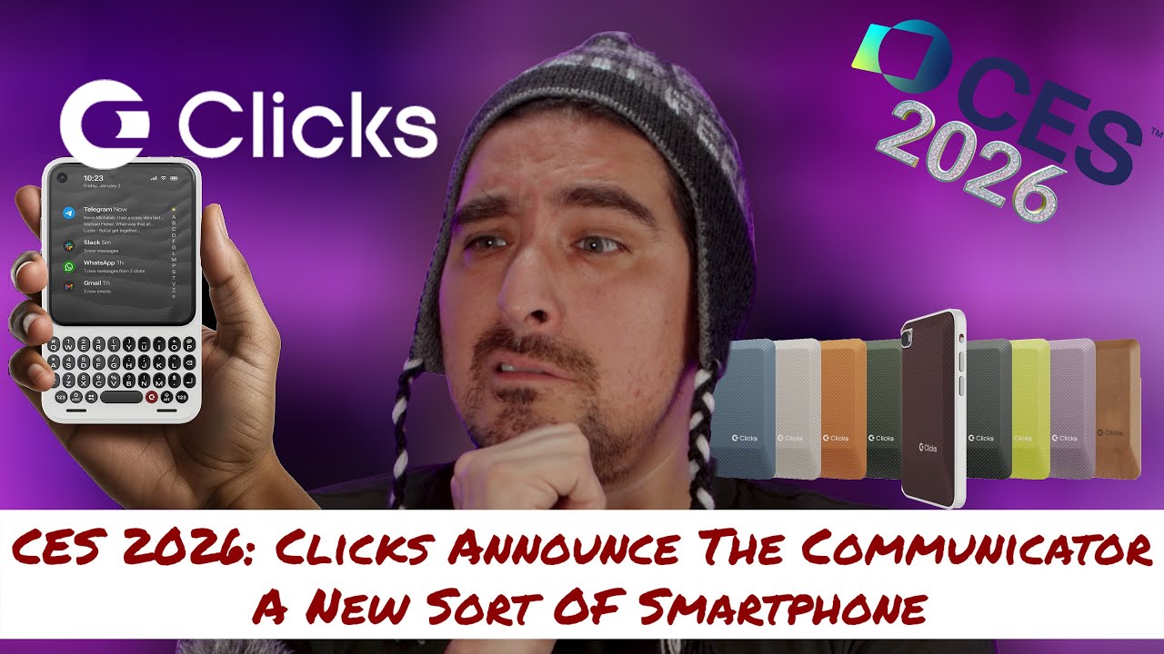 CES 2026: Компания Clicks Technology анонсировала Communicator — своего рода смартфон для узкой а...