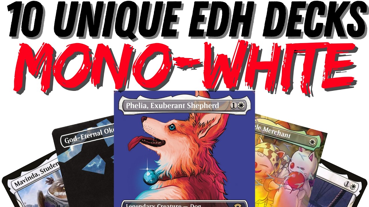 10 Unique Commander Deck Ideas: EDH Deckbuilding in Mono-White