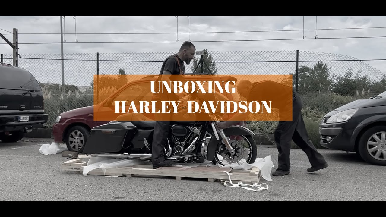 UNBOXING HARLEY DAVIDSON | ASÍ NOS LLEGAN LAS MOTOS AL CONCESIONARIO | CANTABRIA HARLEY-DAVIDSON