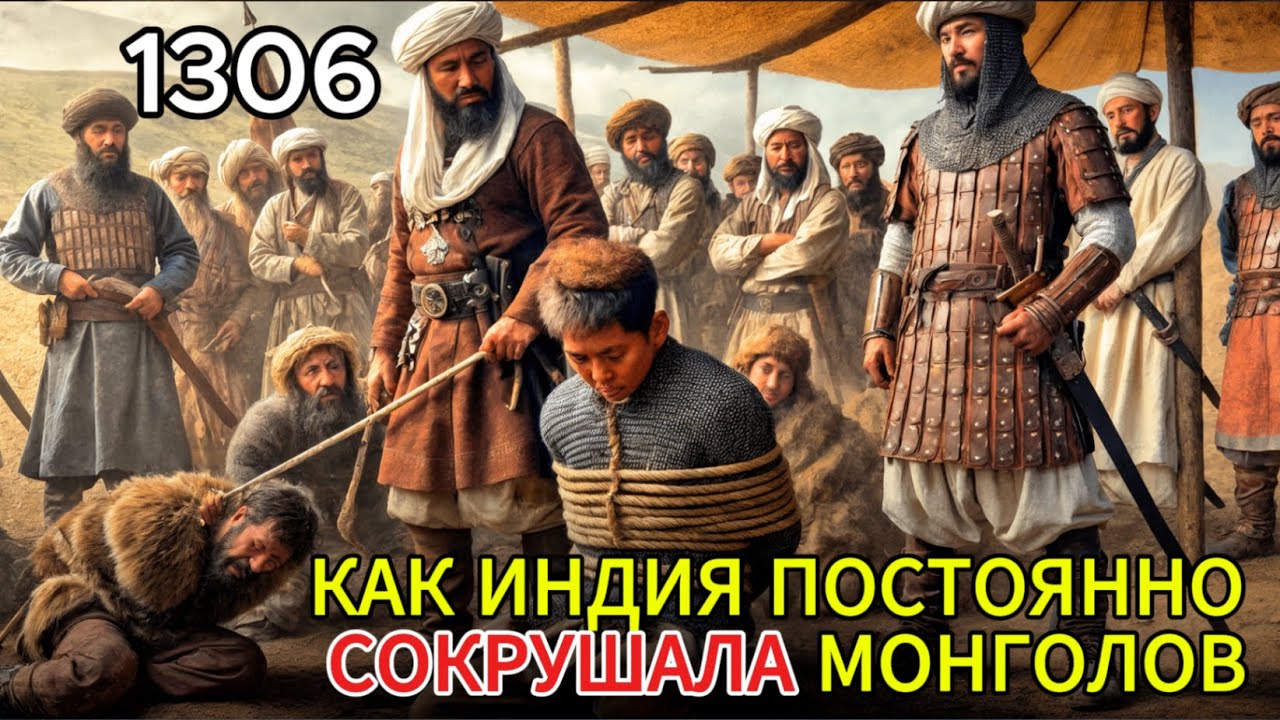 ПОЧЕМУ монголы НЕ СМОГЛИ завоевать Индию? Битва на реке Рави 1306
