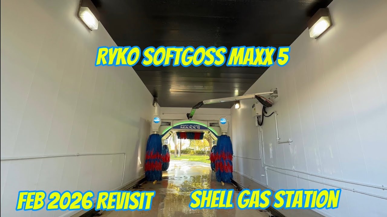 CW 159 Февраль 2026 Повторный осмотр кроссовок Ryko SoftGoss Maxx 5 на заправке Shell в Санрайзе,...