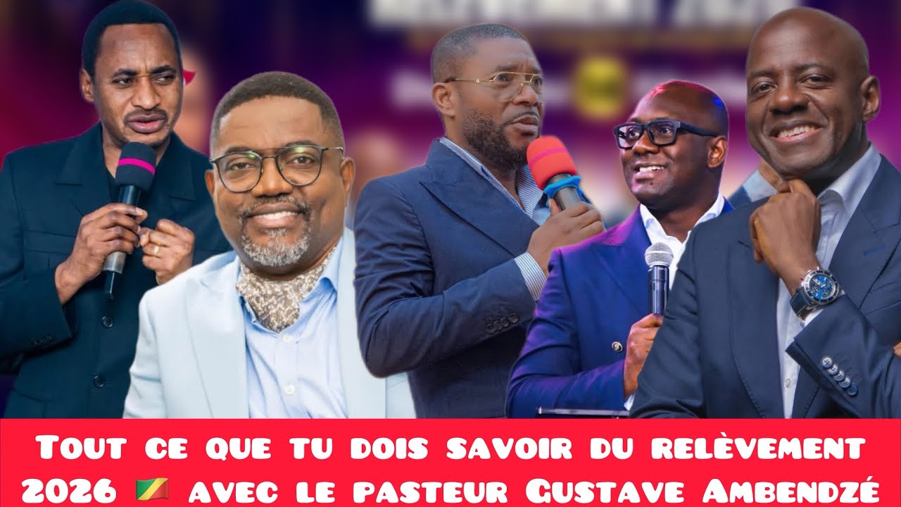 ⚠️Le Pasteur Gustave Ambendze brise le silence autour du RELÈVEMENT lors de son passage à télé Congo