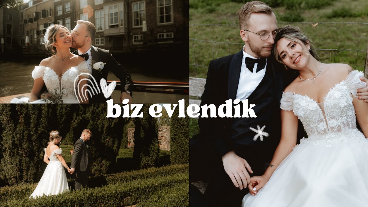 BİZ EVLENDİİK! Hollanda'daki düğünlerin farklı yönleri neler? ve tabi ki bizim düğünümüz ✨