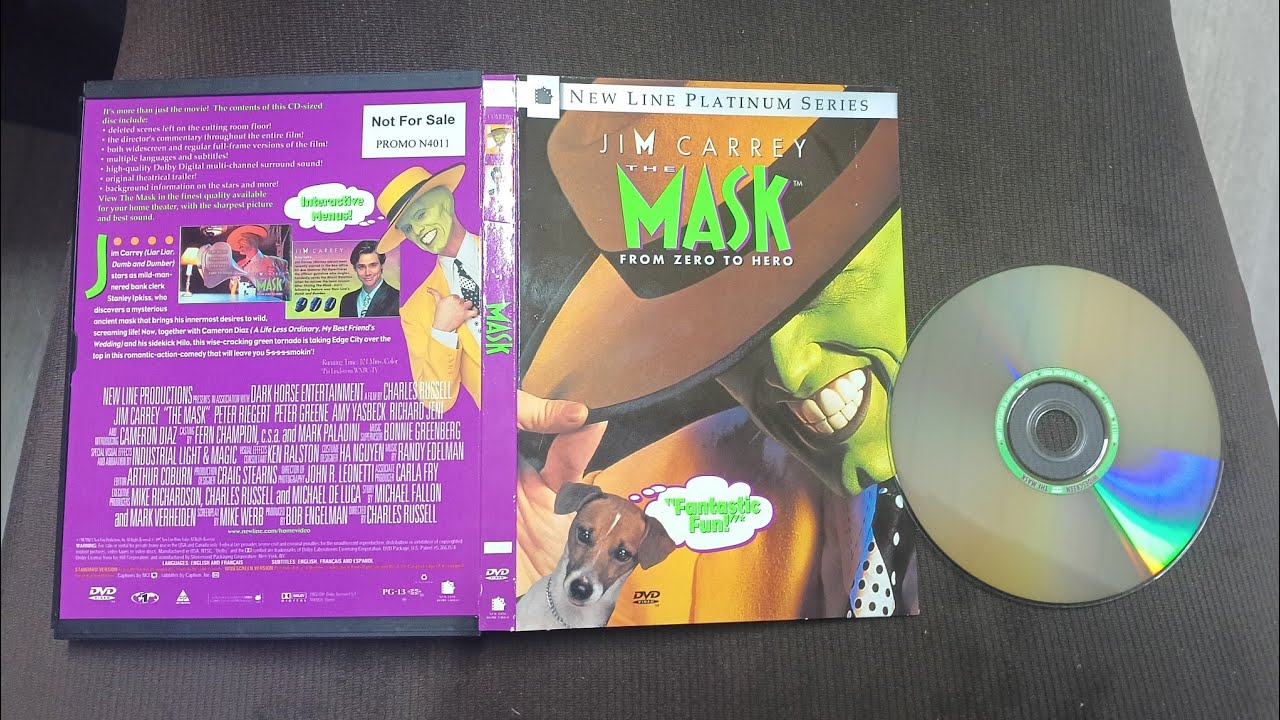 Opening to The Mask (1994) DVD [Widescreen/Fullscreen Side]