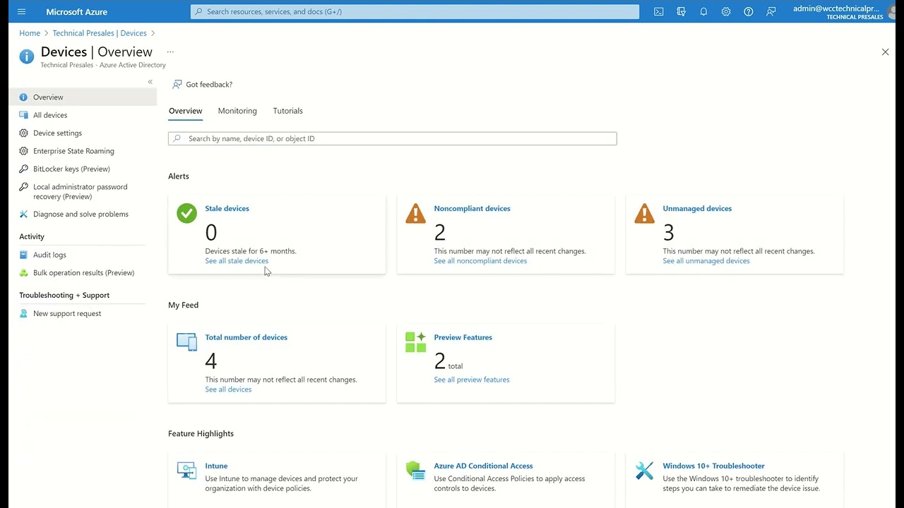 How to change the maximum number of devices Azure AD joins or registers