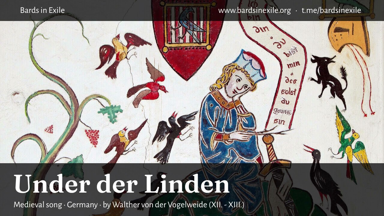 Bards in Exile - Under der Linden [Walther v.d. Vogelweide, medieval song, Germany - 2025]