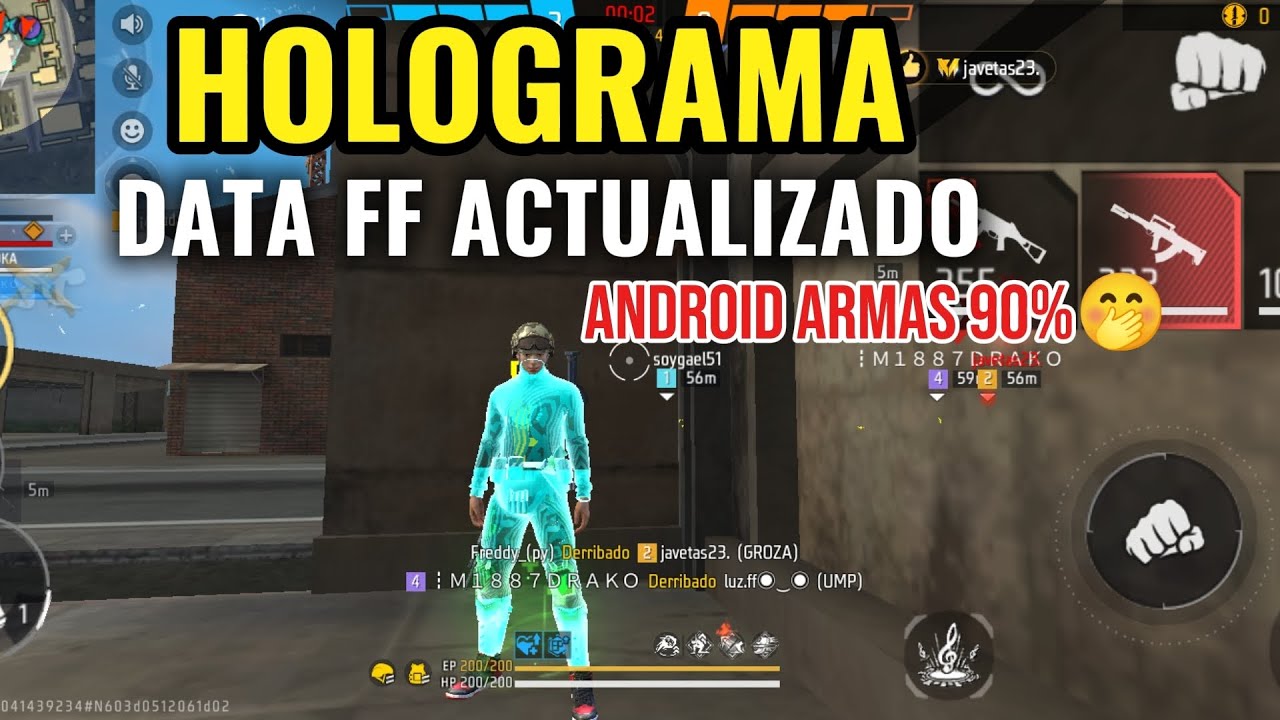  😵HOLOGRAMA V1 😵 ACTUALIZADO 👹 FF MAX 🥶 CUENTA PRINCIPALES 💚🌟