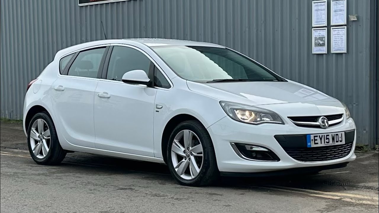2015-15 VAUXHALL ASTRA 1.4i 16V SRi 5dr - ULEZ - for sale @rostonparkmotors  Nuneaton CV116JU